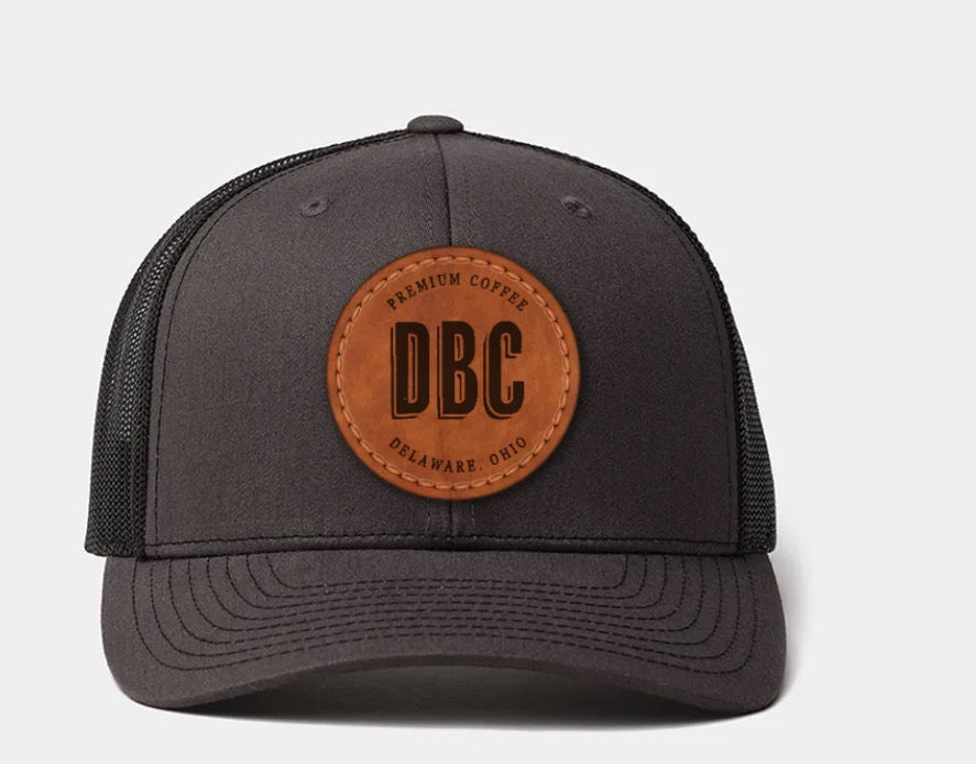 DBC Trucker Hat 2.0 in Charcoal / Black