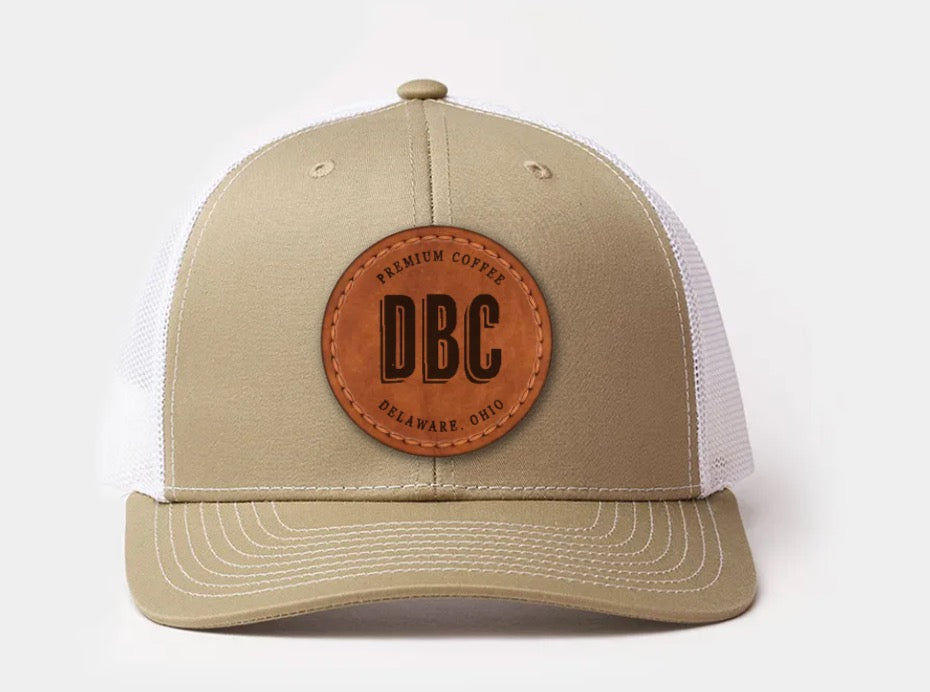 DBC Trucker Hat 2.0 in Khaki / White